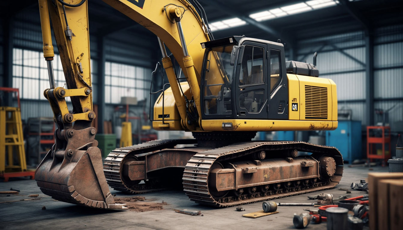 Самопроизвольное загорание индикатора третьей передачи на CAT M315 при движении.