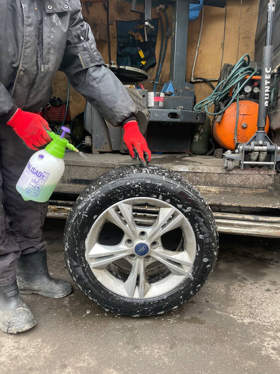 смена колес