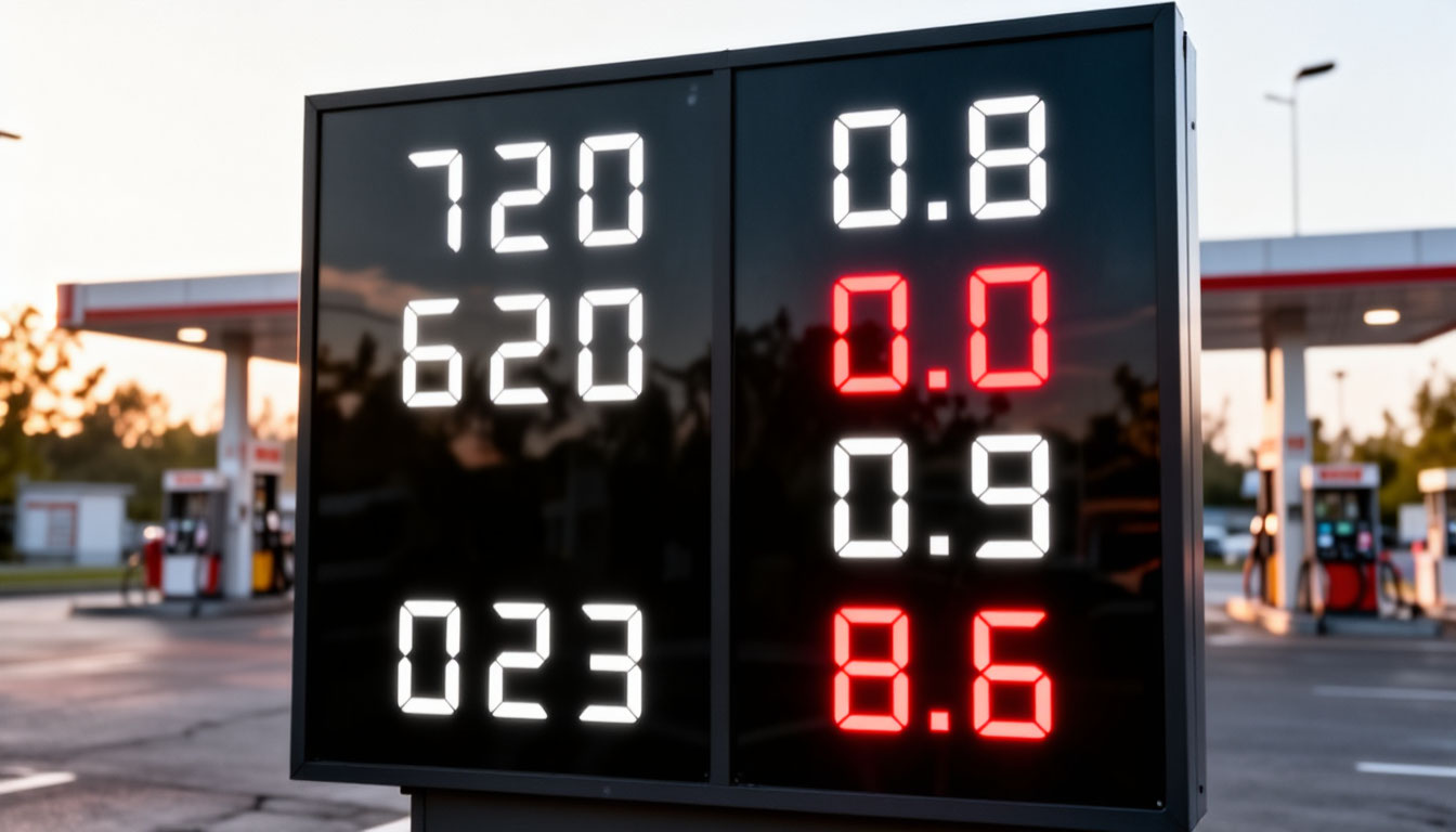 табло для азс